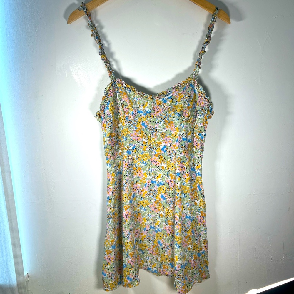 Zara floral Mini Dress